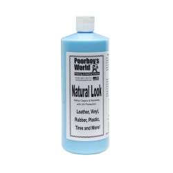 Poorboy's Natural Look 946ml - środek do pielęgnacji plastików, winylu i gumy