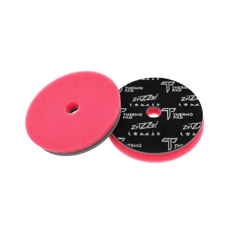 ZviZZer Thermo All-Rounder Pad Red 140/20/125 – czerwona gąbka polerska tnąca