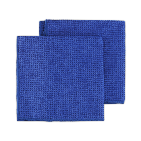 Deturner Waffle Glass Microfiber 2pcs - Mikrofibry do szyb