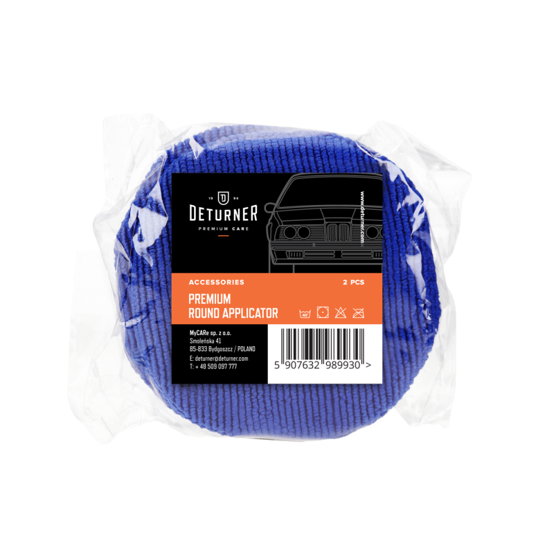Deturner Premium Round Applicator 2pcs - Zestaw aplikatorów