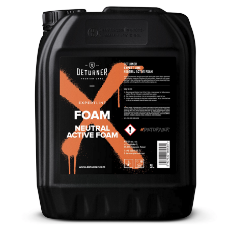 Deturner Foam 5L - Neutralna piana aktywna do mycia aut