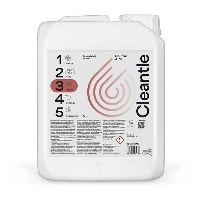 Cleantle Neutral APC 5L – uniwersalny środek o neutralnym pH