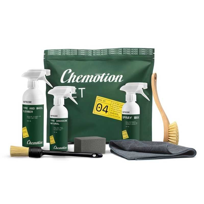 Chemotion Wheel Set 04 – zestaw do czyszczenia i zabezpieczenia kół