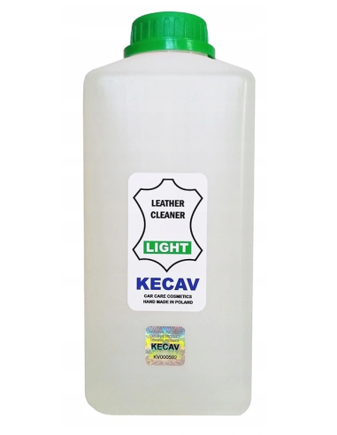 Kecav Leather Cleaner Light 1L - preparat do czyszczenia mocno zabrudzonych skór