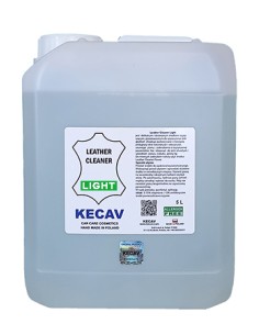 Kecav Leather Cleaner Light 5L - preparat do czyszczenia mocno zabrudzonych skór