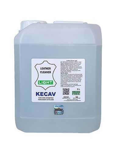 Kecav Leather Cleaner Light 5L - preparat do czyszczenia mocno zabrudzonych skór