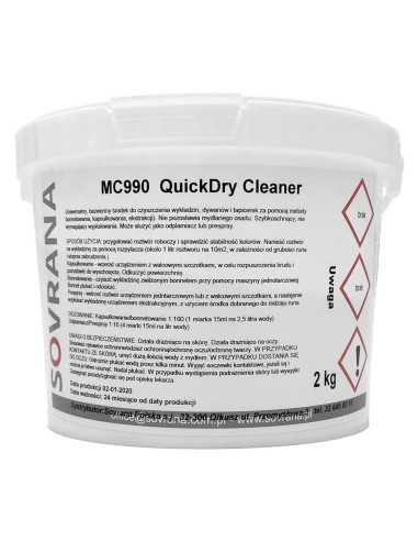 Sovrana QuickDry Cleaner 2kg - uniwersalny środek do czyszczenia wykładzin
