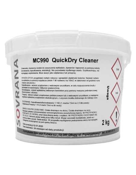 Sovrana QuickDry Cleaner 2kg - uniwersalny środek do czyszczenia wykładzin