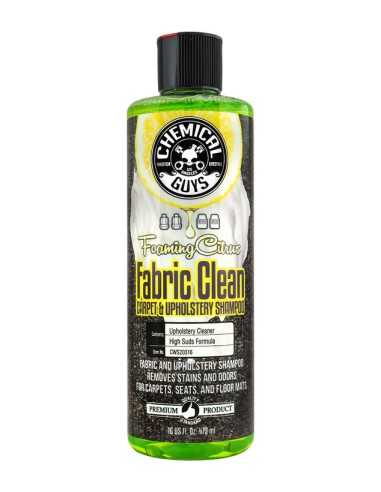 Chemical Guys Foaming Citrus Fabric Clean 473ml - piana do czyszczenia dywaników tkanin i tapicerki