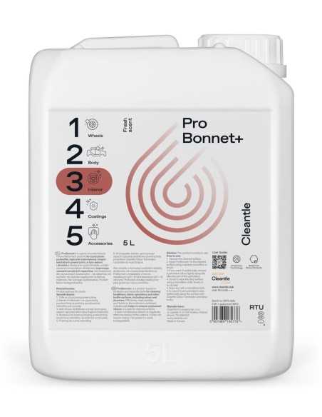 Cleantle Pro Bonnet+ 5L - środek do czyszczenia tapicerki, podsufitki