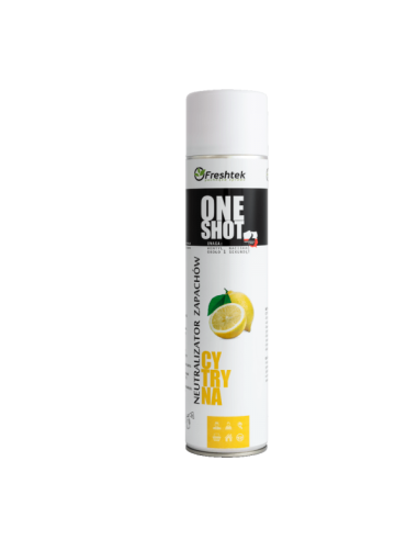Freshtek One Shot Cytryna 600ml - neutralizator zapachów
