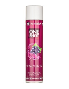 Normatek One Shot Black Grape 600 ml – neutralizator zapachów do auta