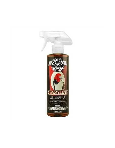 Chemical Guys Rides And Coffee Scent 473ml - odświeżacz powietrza o zapachu kawy