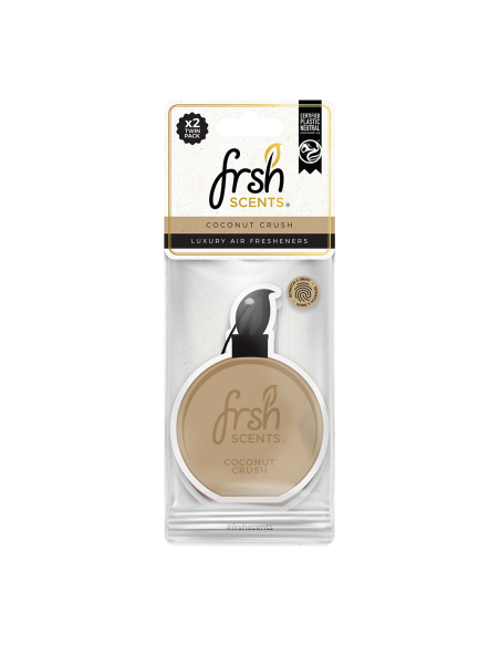 FRSH Luxury Card Coconut Crush 2 sztuki - zawieszki zapachowe