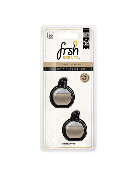 FRSH Mini Vent Deffusers Coconut Crush 2 sztuki - olejkowy odświeżacz powietrza