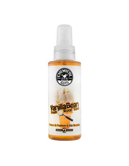 Chemical Guys Vanilla Bean Fresh Scoop Scent 118ml - odświeżacz powietrza lody waniliowe