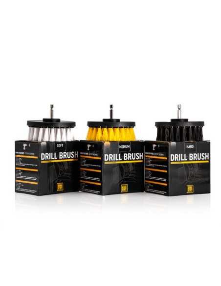 Work Stuff Drill Brush 3-pack - zestaw szczotek na wkrętarkę