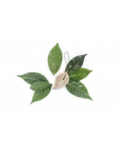 The Leaf Zielona Herbata i Bergamotka - pachnąca zawieszka do samochodu