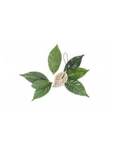 The Leaf Zielona Herbata i Bergamotka - pachnąca zawieszka do samochodu