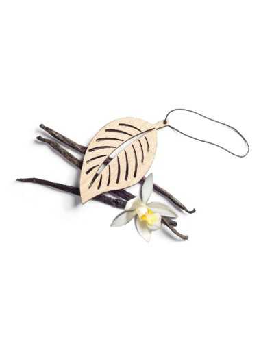 The Leaf Wanilia - pachnąca zawieszka do samochodu