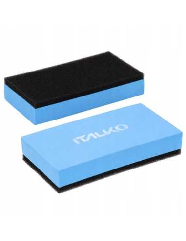 ITALKO Klocek szlifierski niebieski z gąbką 140mm