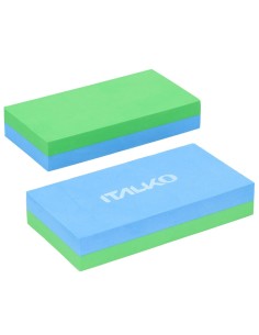 ITALKO Klocek szlifierski niebiesko-zielony 140mm
