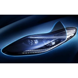 Ulty Nano PPF Dark BLACK Headlight 30cm 1mb - folia ochronna na lampy