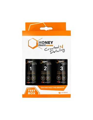Honey TESTBOX - zestaw past polerskich 100ml