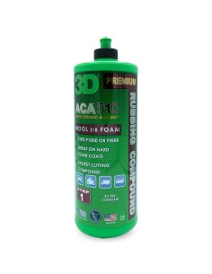 3D 510 Premium Rubbing Compound 946ml - pasta polerska tnąca