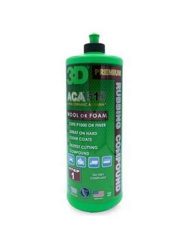 3D 510 Premium Rubbing Compound 946ml - pasta polerska tnąca
