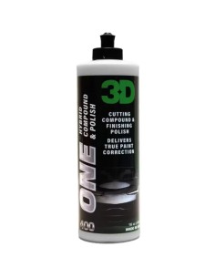 3D One Hybrid 473ml - pasta polerska do jednoetapowej korekty lakieru