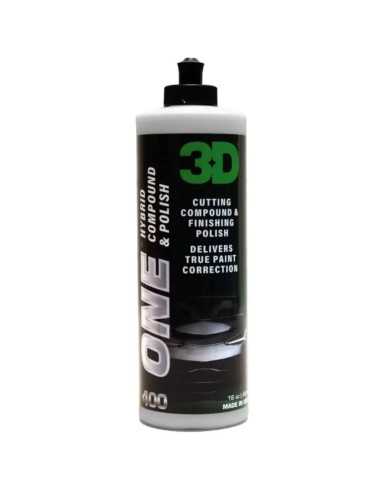 3D One Hybrid 473ml - pasta polerska do jednoetapowej korekty lakieru