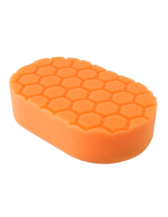 Chemical Guys Hex Logic Orange Light Cutting Pad - pad polerski ręczny