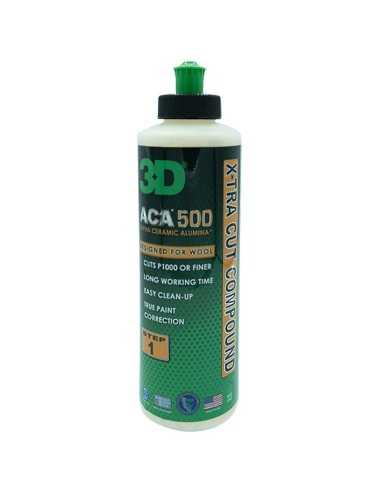 3D 500 ACA X-TRA Cut Compound 237ml - mocno ścierna pasta polerska