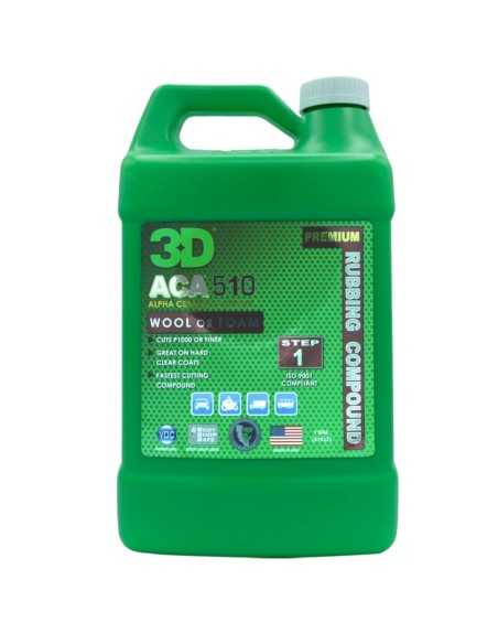 3D 510 Premium Rubbing Compound 3,8L - pasta polerska tnąca