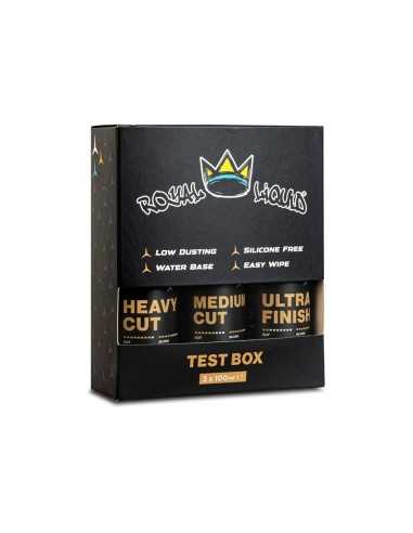Royal Liquid Compound Test Box 3x100ml - zestaw past polerskich