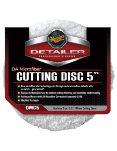 Meguiar's DA Microfiber Cutting Disc 5 (2-pack) - tnący pad z mikrofibry