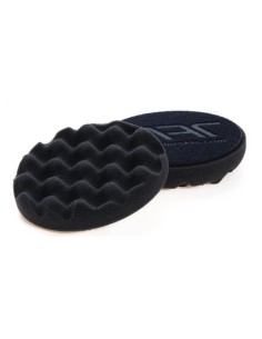 NAT Czarna Karbowana Miękka Gąbka Polerska 135mm