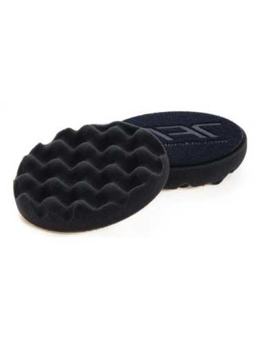 NAT Czarna Karbowana Miękka Gąbka Polerska 135mm