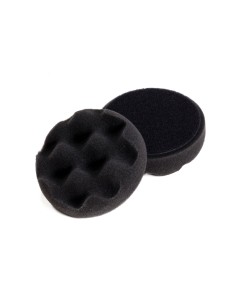 NAT Czarna Karbowana Miękka Gąbka Polerska 80mm