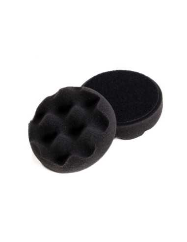 NAT Czarna Karbowana Miękka Gąbka Polerska 80mm