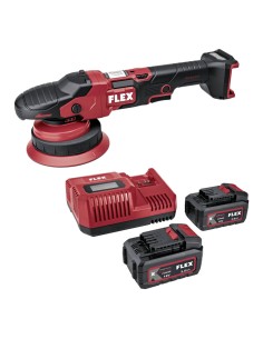 Flex XFE 15 150 18-EC Set - akumulatorowa polerka mimośrodowa 18V z biegiem swobodnym