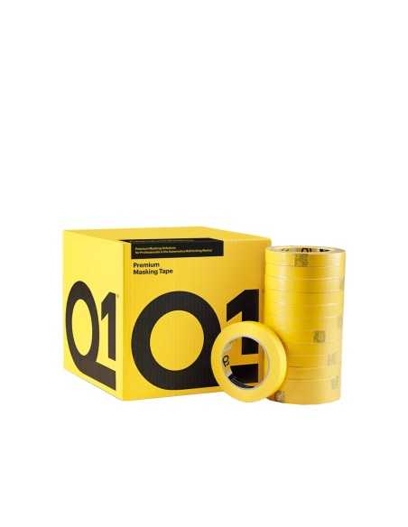 Q1 Premium Masking Tape Yellow 18mmx50m - taśma maskująca
