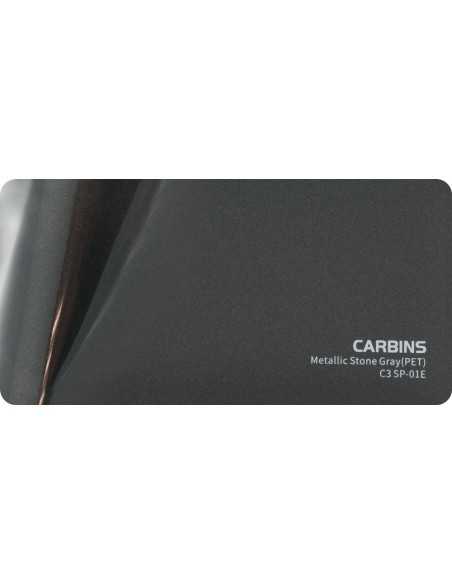 Carbins C3 SP-01E PET Metallic Stone Gray - folia do zmiany koloru samochodu