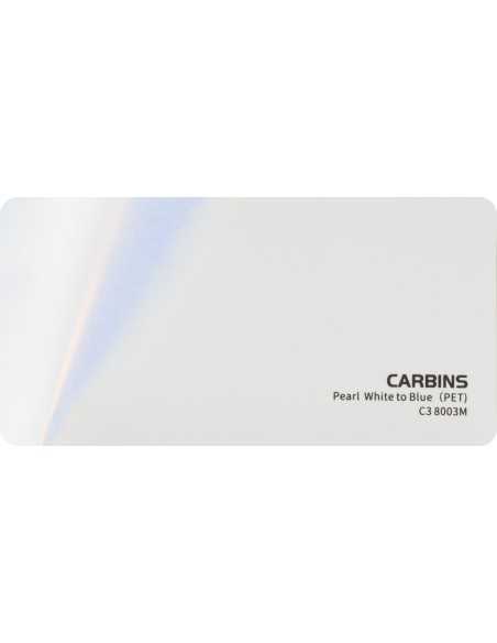 Carbins C3 8003M PET Matte Pearl White to Gold - folia do zmiany koloru samochodu
