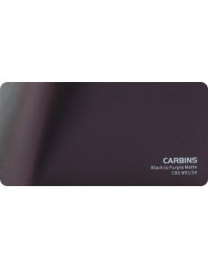 Carbins CBS M91/04 Black to Purple Matte - folia do zmiany koloru samochodu