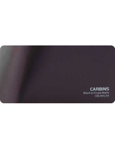 Carbins CBS M91/04 Black to Purple Matte - folia do zmiany koloru samochodu