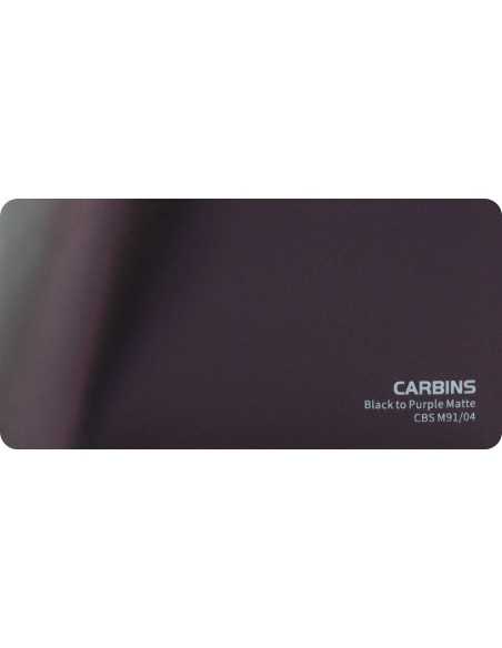 Carbins CBS M91/04 Black to Purple Matte - folia do zmiany koloru samochodu