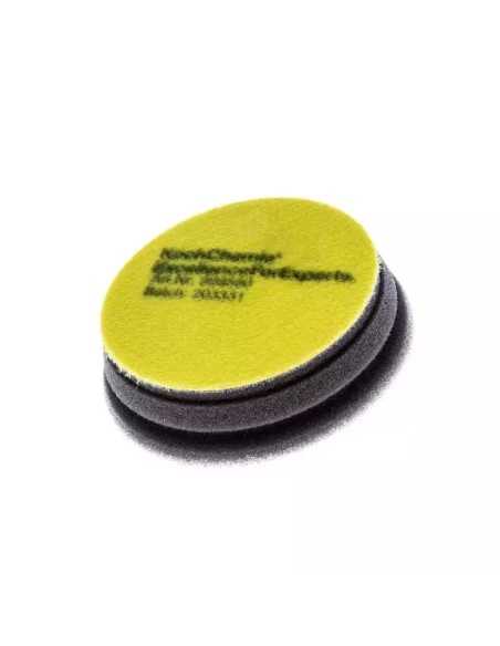 Koch Chemie Gąbka Fine Cut Żółta 76mm - gąbka polerska średnio twarda