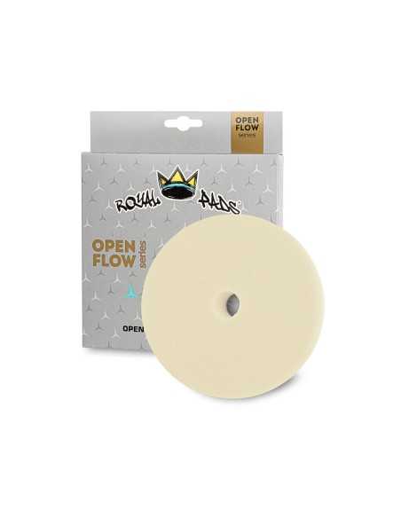 Royal Pads OF Heavy Cut 130mm White - otwarto-komórkowy pad polerski mocno tnący